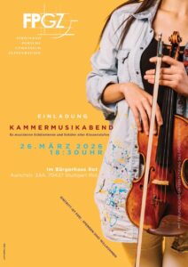 Einladung zum Kammermusikabend